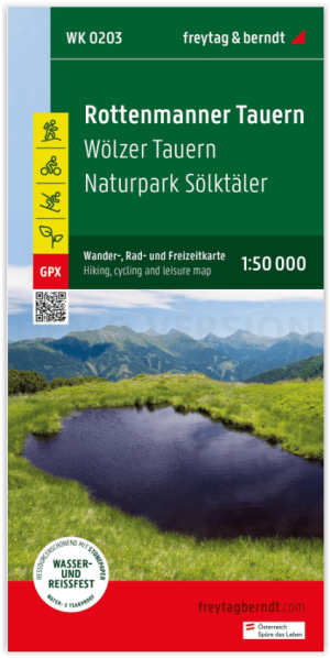 Wandelkaart Rottenmanner & Wölzer Tauern - F&B