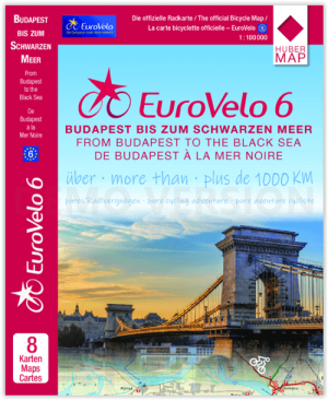 Fietskaarten Eurovélo Set 3 Eurovelo 6 Boedapest > Zwarte Zee - Huber
