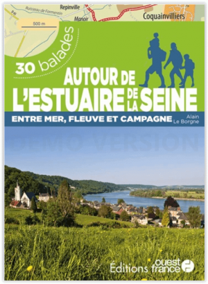 Wandelgids Autour de l'estuaire de la Seine - Ed. Ouest-france