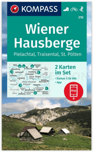 Wandelkaart 210 Wiener Hausberge - Kompass