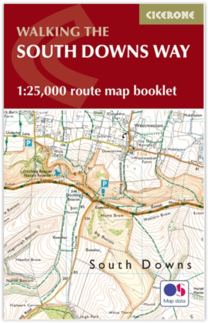 Wandelgids South Downs Way Map Booklet - Cicerone