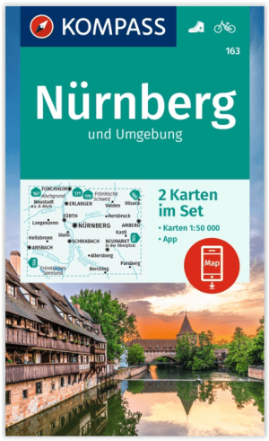 Wandelkaart 163 Nürnberg & Umgebung - Kompass
