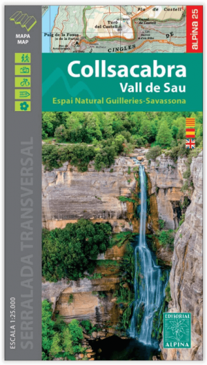 Wandelkaart 47 Collsacabra - Vall de Sau - Ed. Alpina