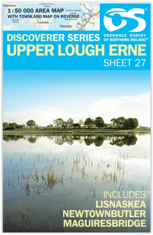 Wandelkaart 27 Upper Lough Erne (Lisnaskea) - OSNI