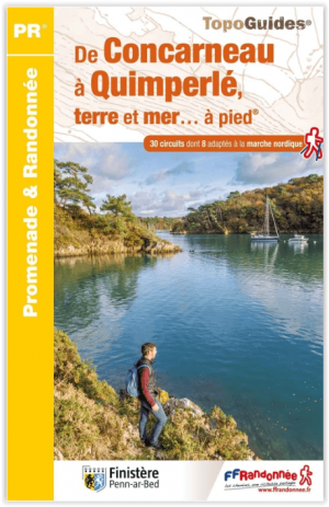 Wandelgids P297 Concarneau à Quimperlé, terre et mer...à pied