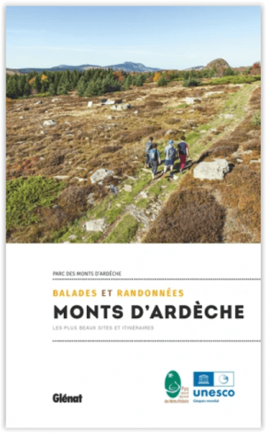 Wandelgds Monts d'Ardèche - Balades et randonnées - Ed. Glénat