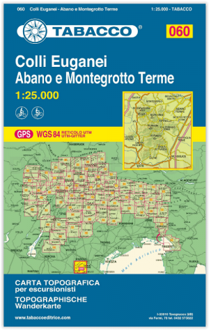 Wandelkaart 060 Colli Euganei- Abano e Montegrotto Terme