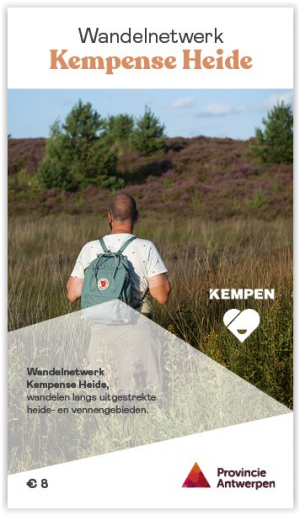 Wandelkaart Kempense Heide wandelnetwerk - Toerisme Antwerpen