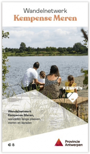 Wandelkaart Kempense Meren - wandelnetwerk - Toerisme Antwerpen