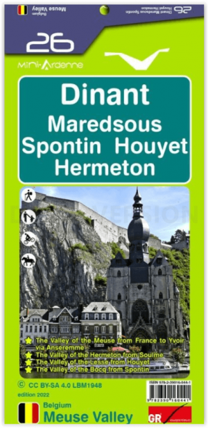 Wandelkaart 26 Dinant - Mini Ardenne