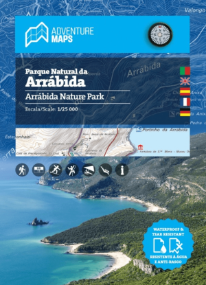 Wandelkaart Parque Natural de Arrabida - Adventure Maps