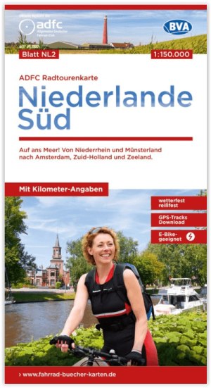 Fietskaart NL2 Nederland Zuid - ADFC