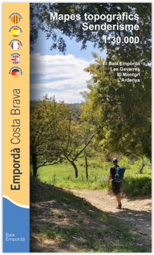 Wandelkaart 20 Baix Empordà - Costa Brava - Ed. Piolet