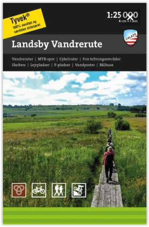 Wandelkaart 060 Landsby vandrerute - Calazo