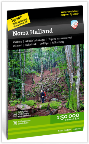 Wandelkaart Terrängkarta 160 Norra Halland - Calazo