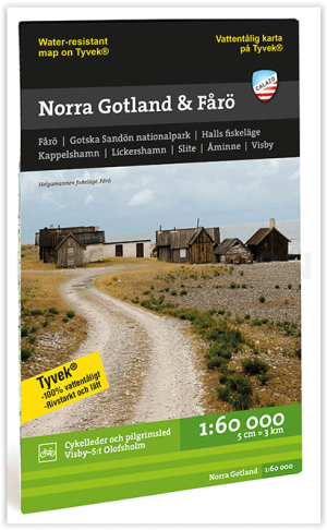 Wandelkaart Terrängkarta 140 Norra Gotland & Fårö - Calazo