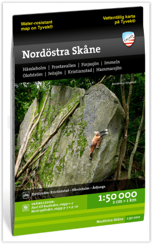 Wandelkaart Terrängkarta 280 Nordöstra Skåne - Calazo