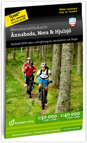MTB-kaart Terrängkarta 010 Ånnaboda- Nora & Hjulsjö - Calazo