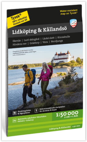 Wandelkaart Terrängkarta 220 Lidköping Kållandsö - Calazo