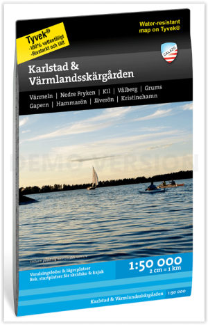 Wandelkaart Sjö- & Kustkartor 060 Karlstad & Värmlandsskärgården