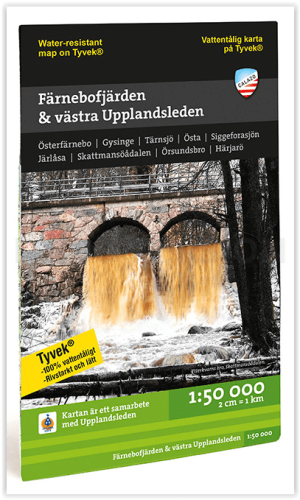 Wandelkaart Terrängkarta 090 Färnebofjärden & Upplandsleden