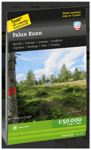 Wandelkaart Terrängkarta 080 Falun Runn - Calazo