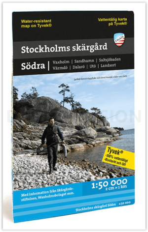 Wandelkaart Sjö- & Kustkartor 120 Stockholms skärgård Södra