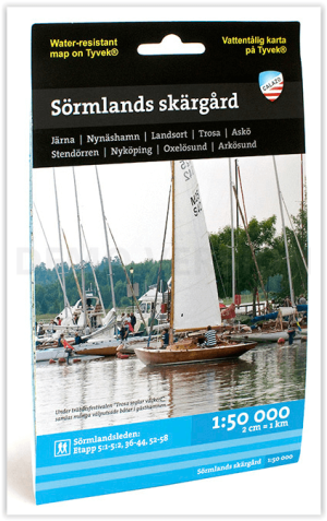 Wandelkaart Sjö- & Kustkartor 090 Sörmlands skärgård - Calazo
