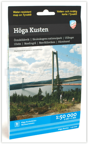 Wandelkaart Sjö- & Kustkartor 050 Höga Kusten - Calazo