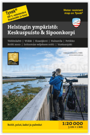 Wandelkaart 010 Padkaart Helsingin ympäristö - Calazo