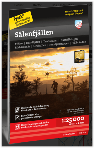 Wandelkaart Fjällkarta 120 Sälenfjällen - Calazo