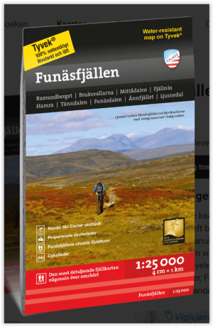 Wandelkaart Fjällkarta 050 Funäsfjällen - Calazo