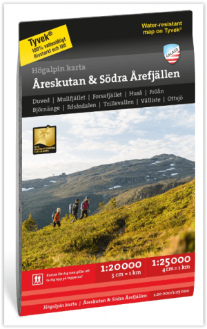 Wandelkaart Fjällkarta 040 Åreskutan & Södra Årefjällen - Calazo