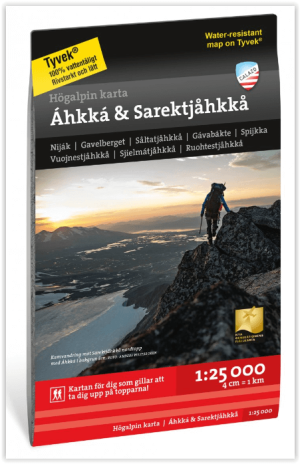 Wandelkaart Fjällkarta 030 Áhkká & Sarektjåkkå - Calazo