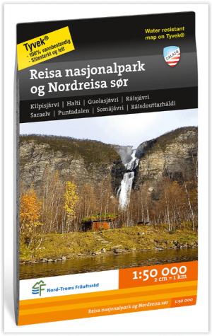 Wandelkaart Tourkaart 280 Reisa NP og Nordreisa sør - Calazo