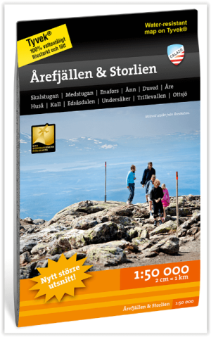Wandelkaart Fjallkarta 010 Årefjällen & Storlien - Calazo