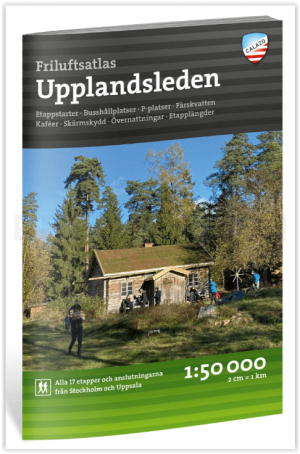 Wandelgids Friluftsatlas 080 Upplandsleden trail - Calazo