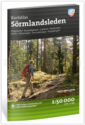 Wandelgids Friluftsatlas 070 Sörmlandsleden trail - Calazo