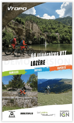 Fietsgids Lozère - 69 itinéraires VTT - Vtopo