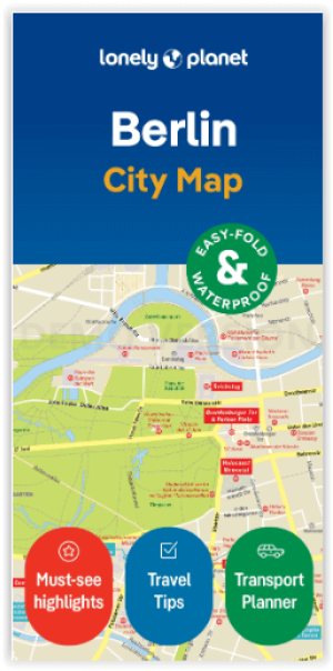Stadskaart Berlin city map - Lonely Planet