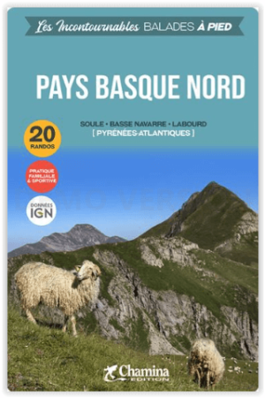 Wandelgids Pays basque nord à pied - Ed. Chamina