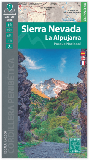 Wandelkaart Sierra Nevada & La Alpujarra PN - Ed. Alpina
