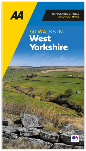 Wandelgids 50 walks in West Yorkshire - AA Publi.