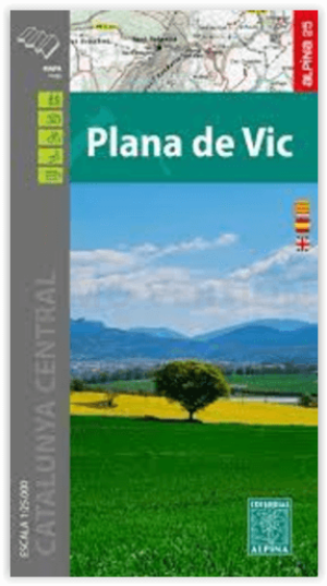 Wandelkaart 190 Plana de Vic - Catalunya Central - Alpina