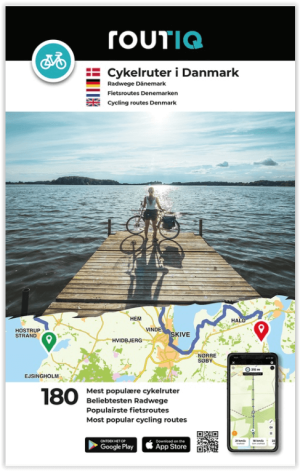 Fietsgids Routiq fietsrouteboek Denemarken - Falk
