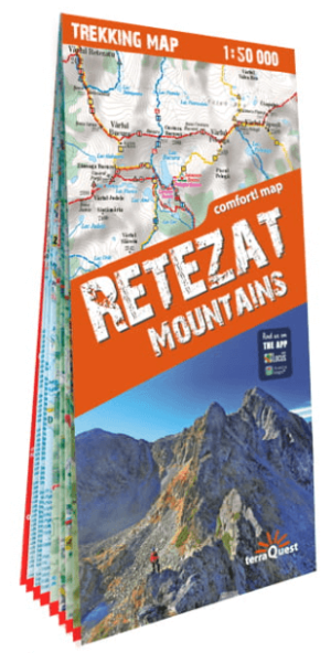 Wandelkaart Retezat Nationaal Park Roemenië - Terraquest