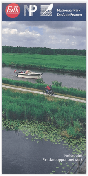 Fietskaart De Alde Feanen Nationaal Park - Falk