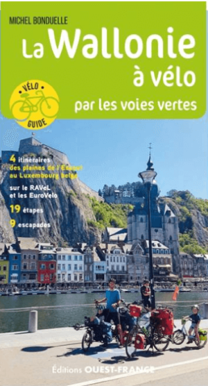 Fietsgids Wallonie à vélo par les voies vertes - Ed. Ouest-france