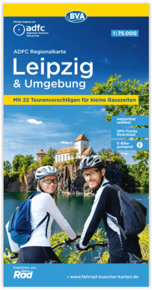 Fietskaart Leipzig & Umgebung - BVA-Bikemedia