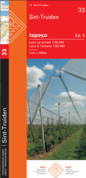 TOPO Wandelkaart 33 St-Truiden - NGI